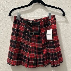 Hello Kitty x Forever 21 Plaid Skirt